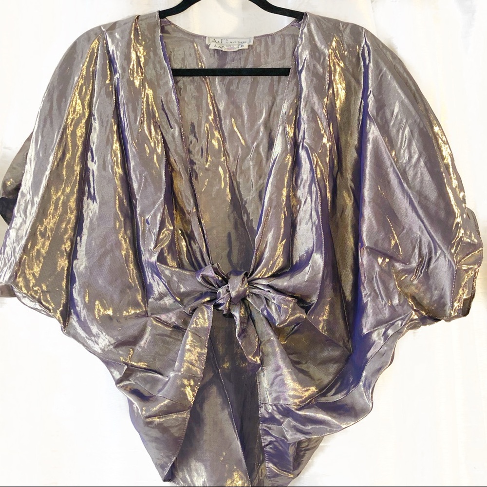 A.J. Bari Metallic Top 🔮⚡️
